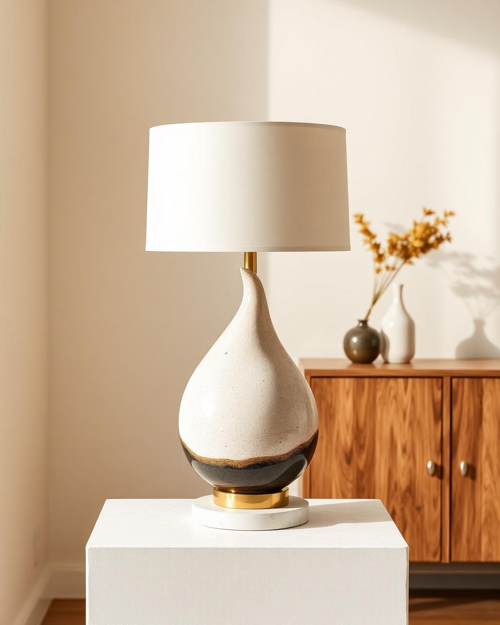 Lampe sculpturale design